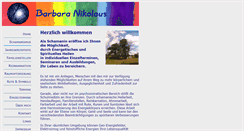 Desktop Screenshot of barbara-nikolaus.de