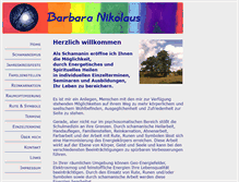 Tablet Screenshot of barbara-nikolaus.de